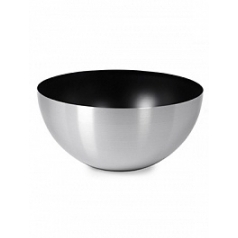 Кашпо Nieuwkoop Aluminium bowl aluminium brushed