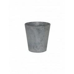 Кашпо Artstone claire pot grey, серого цвета Диаметр — 13 см