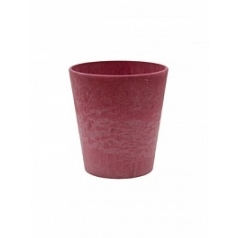 Кашпо Artstone claire pot red, красного цвета Диаметр — 10 см