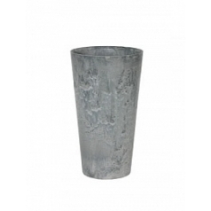 Кашпо Artstone claire vase grey, серого цвета Диаметр — 14 см