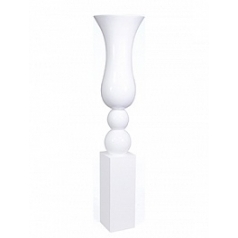 Ваза Fleur Ami Foyer white, белого цвета  Диаметр — 45 см