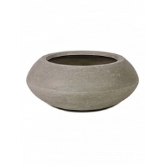 Кашпо Fleur Ami Division bowl natural-фактура под бетон  Диаметр — 70 см