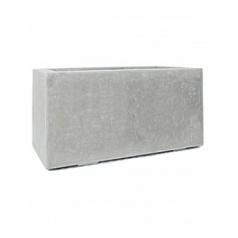 Кашпо Fleur Ami Division plus rectangle natural-фактура под бетон Длина — 100 см