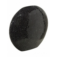 Кашпо Fleur Ami Moon black, чёрного цвета Длина — 12 см Диаметр — 52 см
