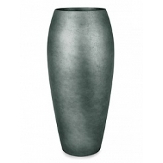 Кашпо Fleur Ami Royal planter titanium grey, серого цвета  Диаметр — 37 см