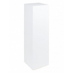 Пьедестал Fleur Ami gloss white, белого цвета Длина — 30 см Высота — 100 см