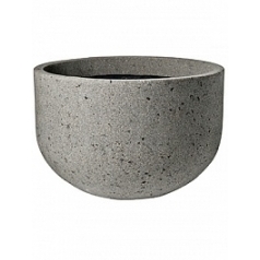 Кашпо Pottery Pots Eco-line city bowl xxs laterite grey, серого цвета  Диаметр — 54 см