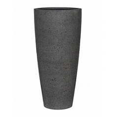Кашпо Pottery Pots Eco-line dax xl, laterite grey, серого цвета  Диаметр — 47 см