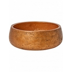 Кашпо Pottery Pots Eco-line eileen S размер metalic copper  Диаметр — 24 см