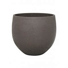 Кашпо Pottery Pots Eco-line mini orb M размер chocolate  Диаметр — 25 см