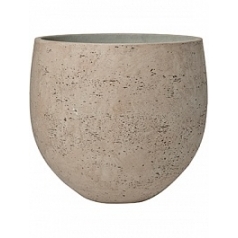 Кашпо Pottery Pots Eco-line mini orb XL размер grey, серого цвета washed  Диаметр — 37 см
