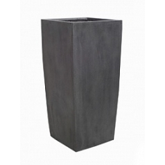Кашпо Pottery Pots Fiberstone izy grey, серого цвета Длина — 38 см
