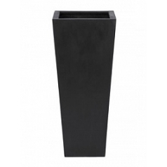 Кашпо Pottery Pots Fiberstone beau black, чёрного цвета L размер Длина — 43 см