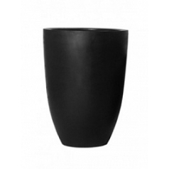 Кашпо Pottery Pots Fiberstone ben black, чёрного цвета XL размер  Диаметр — 52 см