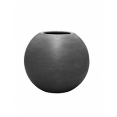 Кашпо Pottery Pots Fiberstone beth grey, серого цвета  Диаметр — 50 см