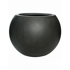 Кашпо Pottery Pots Fiberstone beth S размер antique grey, серого цвета  Диаметр — 50 см