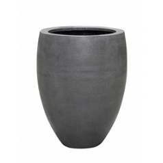 Кашпо Pottery Pots Fiberstone bond grey, серого цвета L размер  Диаметр — 65 см