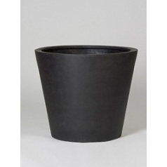 Кашпо Pottery Pots Fiberstone bucket black, чёрного цвета M размер  Диаметр — 58 см