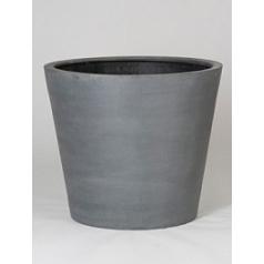 Кашпо Pottery Pots Fiberstone bucket grey, серого цвета L размер  Диаметр — 70 см