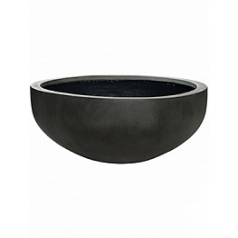 Кашпо Pottery Pots Fiberstone morgan M размер antique grey, серого цвета  Диаметр — 535 см