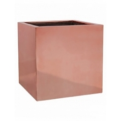 Кашпо Pottery Pots Fiberstone platinum rose block L размер Длина — 50 см