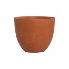 Кашпо Pottery Pots Refined coral S размер pine green  Диаметр — 18 см
