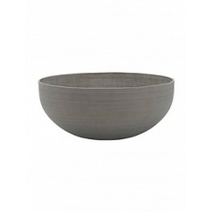 Кашпо Pottery Pots Refined morgana XS размер clouded grey, серого цвета  Диаметр — 36 см