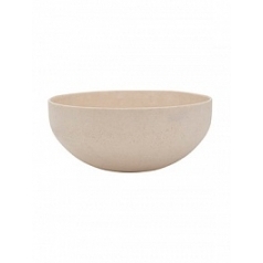 Кашпо Pottery Pots Refined morgana XS размер natural white, белого цвета  Диаметр — 36 см