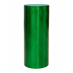Кашпо Superline pilaro on ring transparent green  Диаметр — 30 см Высота — 75 см