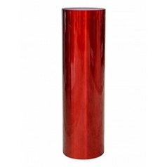 Кашпо Superline pilaro on ring transparent red, красного цвета  Диаметр — 30 см Высота — 105 см