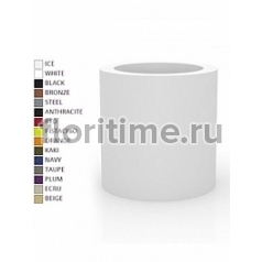 Кашпо Vondom Cilindro basic round color Диаметр — 60 см Высота — 60 см