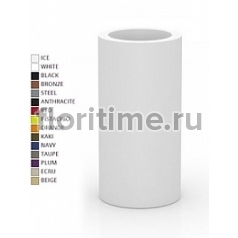 Кашпо Vondom Cilindro basic round high color Диаметр — 40 см Высота — 80 см