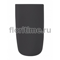 Кашпо Otium amphora black, чёрного цвета Диаметр — 40 см Высота — 75 см