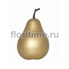 Груша декоративная Pear gold, под цвет золота XS размер  Диаметр — 15 см Высота — 24 см
