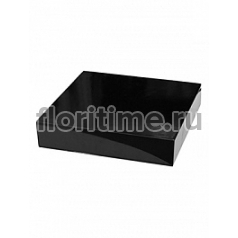 Подставка Fiberstone accessoires glossy black, чёрного цвета topper M размер (thick) Длина — 35 см  Высота — 8 см