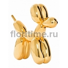 Собака декоративная Fiberstone platinum dog gold, под цвет золота Длина — 47 см  Высота — 40 см