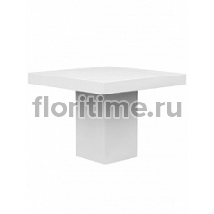 Стол Fiberstone glossy white, белого цвета table S размер Длина — 100 см  Высота — 77 см