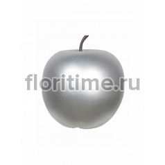 Яблоко декоративное Pottery Pots Apple под цвет серебра XL размер  Диаметр — 64 см Высота — 68 см