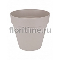Кашпо Elho Loft urban warm grey, серого цвета round диаметр - 69 см высота - 62 см