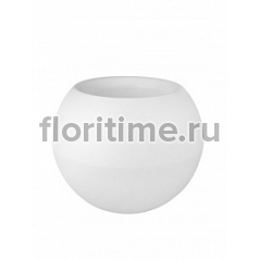 Кашпо Elho Pure® ball white, белого цвета диаметр - 50 см высота - 40 см