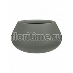 Кашпо Elho Pure® cone bowl 60 stone-grey, серого цвета диаметр - 58 см высота - 30 см