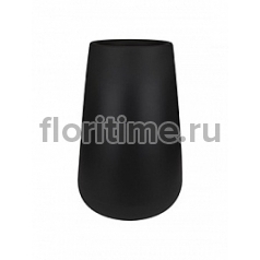 Кашпо Elho Pure® cone high 45 black, чёрного цвета диаметр - 43 см высота - 66 см