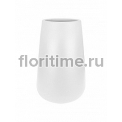 Кашпо Elho Pure® cone high 45 white, белого цвета диаметр - 43 см высота - 66 см