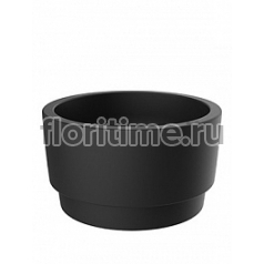 Кашпо Elho Pure® grade bowl black, чёрного цвета диаметр - 47 см высота - 27 см