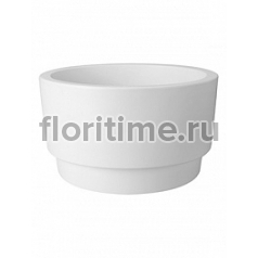 Кашпо Elho Pure® grade bowl white, белого цвета диаметр - 47 см высота - 27 см