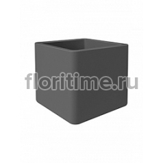 Кашпо Elho Pure® soft brick wheels 40 anthracite, цвет антрацит длина - 39 см высота - 39 см