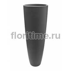 Кашпо Elho Pure® soft round extreme high anthracite, цвет антрацит диаметр - 49 см высота - 140 см