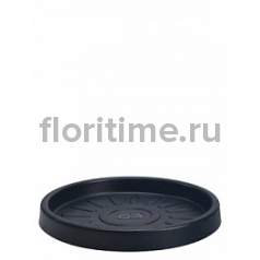 Поддон Pure® round saucer anthracite, цвет антрацит диаметр - 37 см высота - 3 см