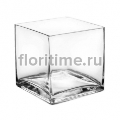 Ваза куб из стекла