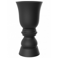 Вазон Suave basic black, чёрного цвета диаметр - 75 см высота - 150 см